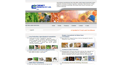Desktop Screenshot of chemetchemicals.com